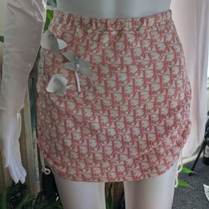 SOLD VINTAGE 2004 Dior logo DIORISSIMA mini skirt